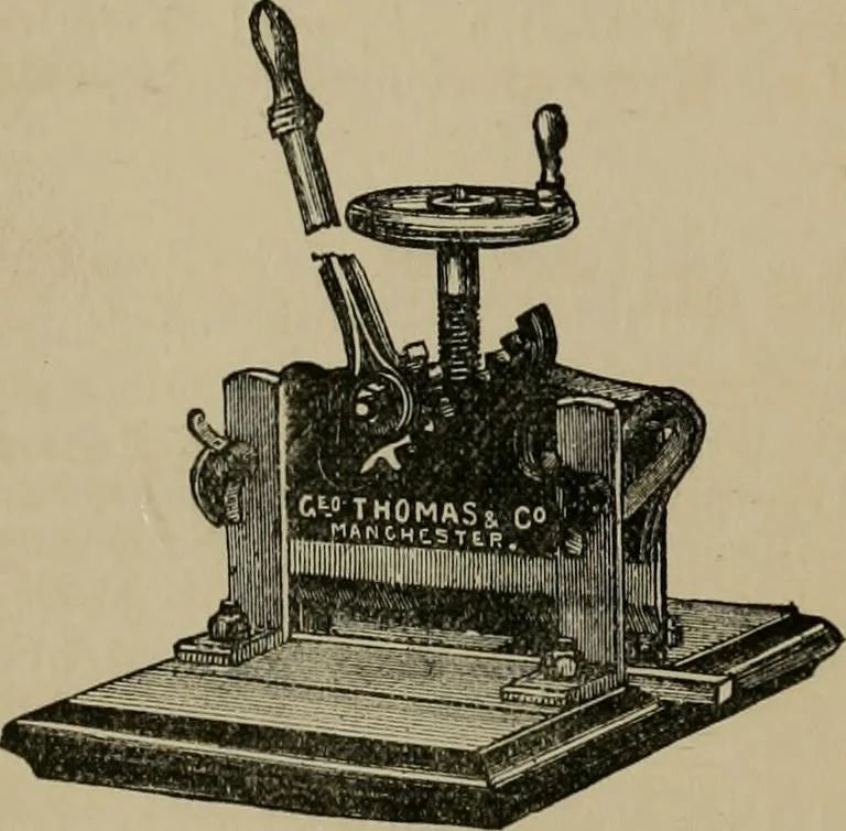 An illustration from Recent progress in the industries of dyeing & calico printing, 1895, leaf 183