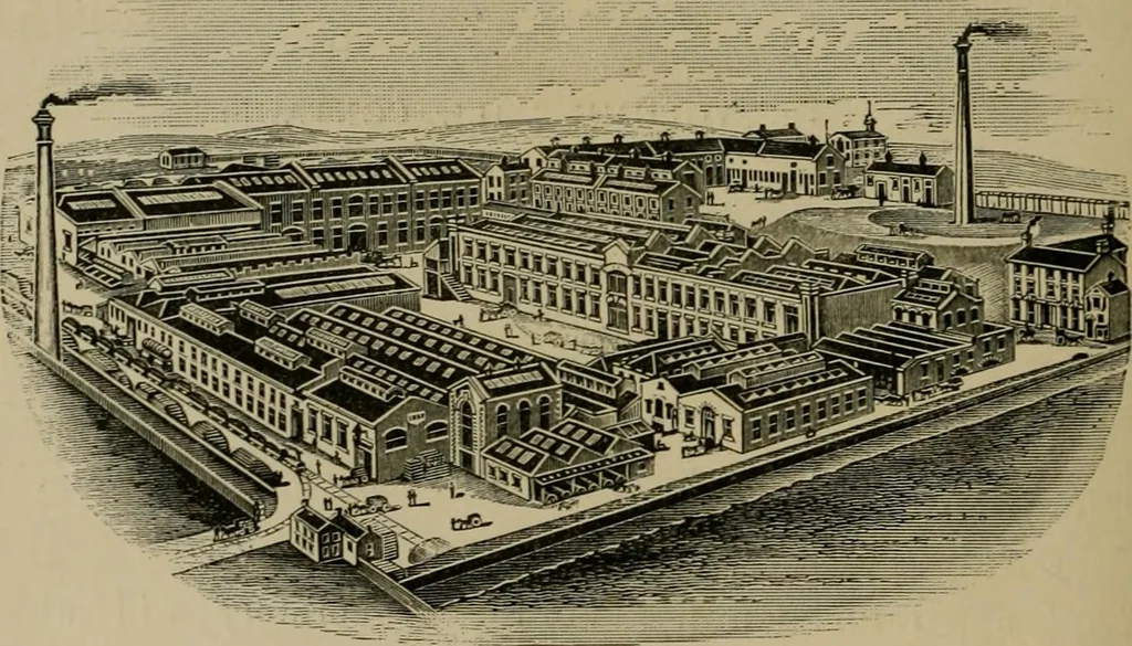 An illustration from Recent progress in the industries of dyeing & calico printing, 1895, leaf 185