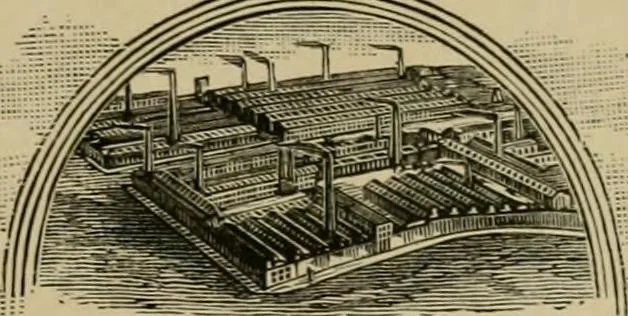 An illustration from Recent progress in the industries of dyeing & calico printing, 1895, leaf 186