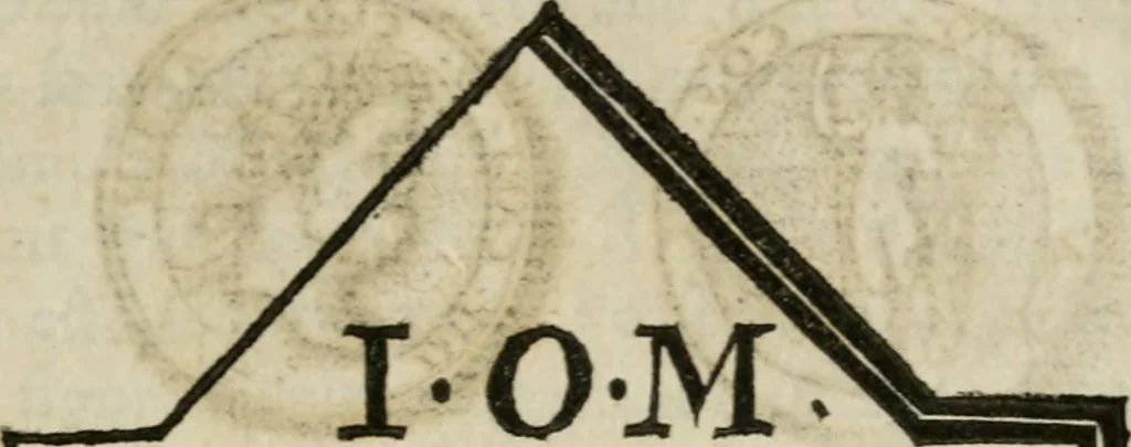 An illustration from Recherche des antiqvités et cvriosités de la ville de Lyon : ancienne colonie des romains & capitale de la Gaule celtique : avec un mémoire des principaux antiquaires & curieux de l'Europe, 1673, leaf 36