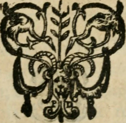 An illustration from Recherche des antiqvités et cvriosités de la ville de Lyon : ancienne colonie des romains & capitale de la Gaule celtique : avec un mémoire des principaux antiquaires & curieux de l'Europe, 1673, leaf 92