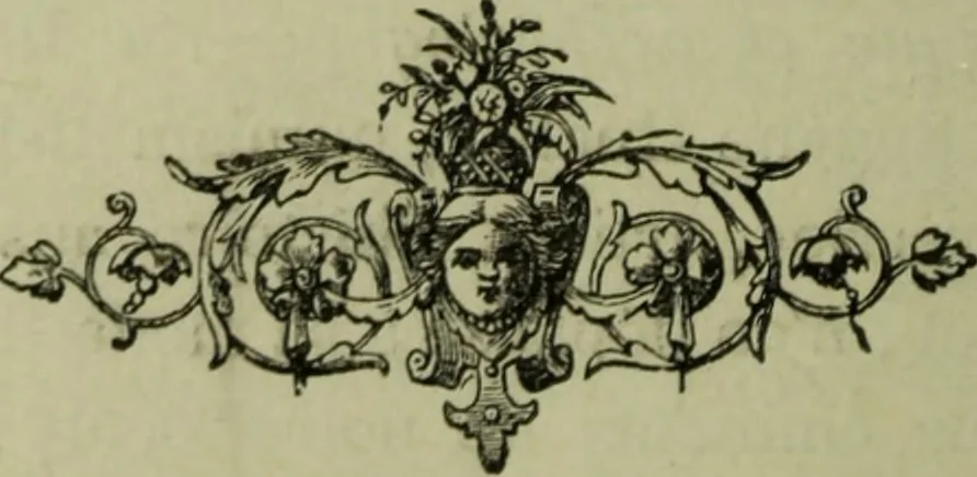 An illustration from Recherche des monnaies mérovingiennes du Cenomannicum, 1883, leaf 295