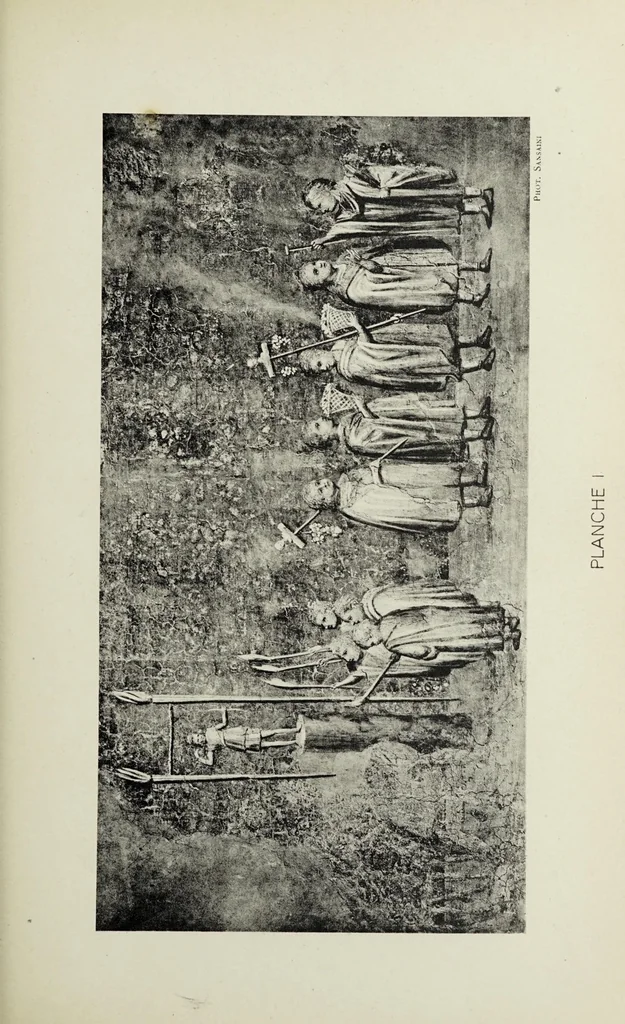 An illustration from Recherches sur les jeux romains, 1923, leaf 59