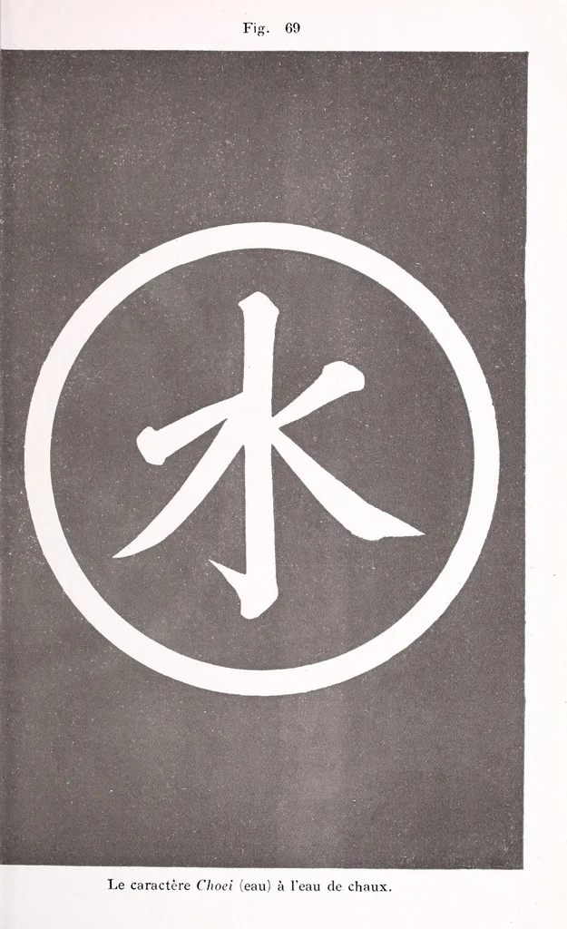 An illustration from Recherches sur les superstitions en Chine, 1911, leaf 17
