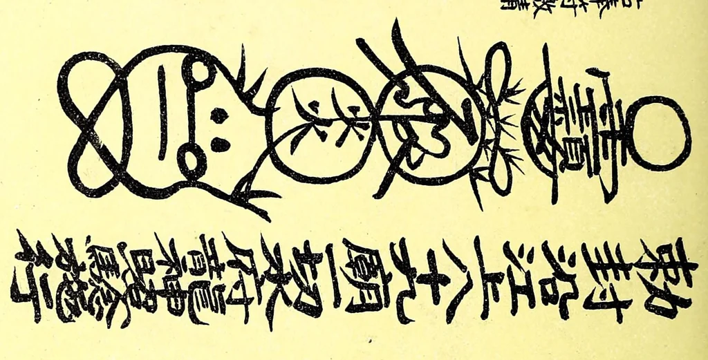 An illustration from Recherches sur les superstitions en Chine, 1911, leaf 224