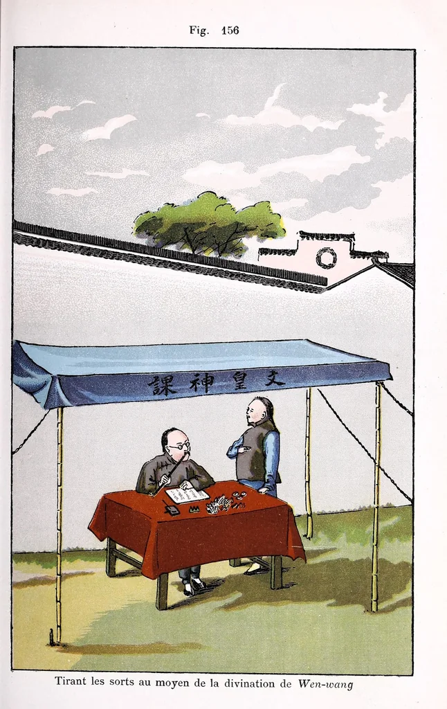 An illustration from Recherches sur les superstitions en Chine, 1911, leaf 43