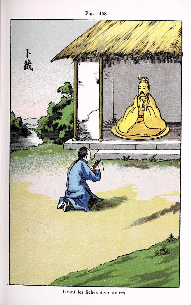 An illustration from Recherches sur les superstitions en Chine, 1911, leaf 53