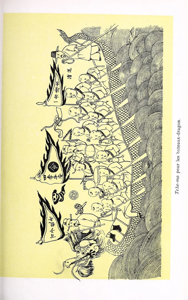 An illustration from Recherches sur les superstitions en Chine, 1911, leaf 167