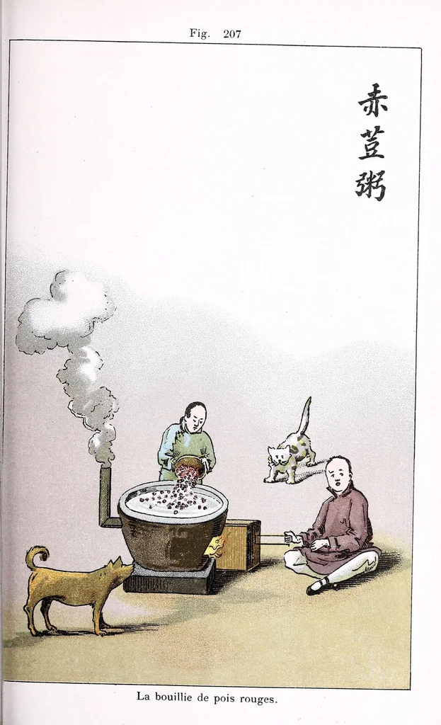 An illustration from Recherches sur les superstitions en Chine, 1911, leaf 177
