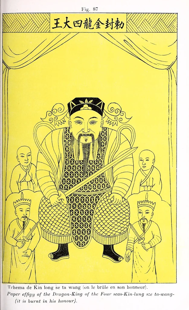 An illustration from Recherches sur les superstitions en Chine, 1911, leaf 115
