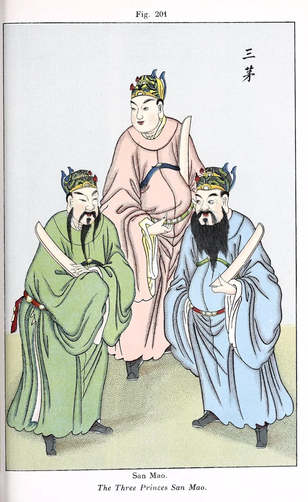 An illustration from Recherches sur les superstitions en Chine, 1911, leaf 361