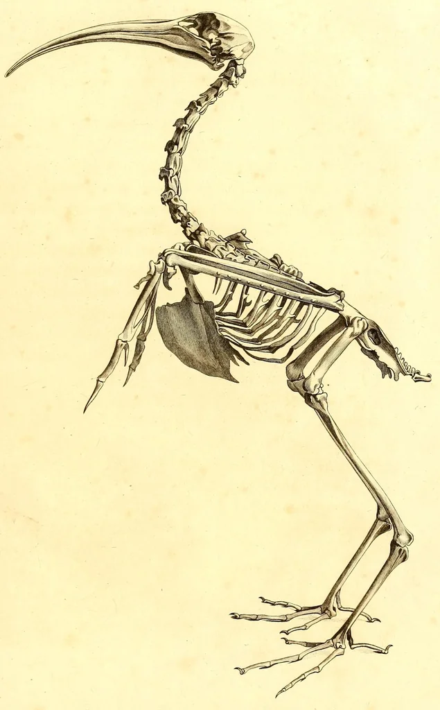 An illustration from Recherches sur les ossemens fossiles de quadrupèdes : où l'on rétablit les caractères de plusieurs espèces d'animaux que les révolutions du globe paroissent avoir détruites, 1812, leaf 163