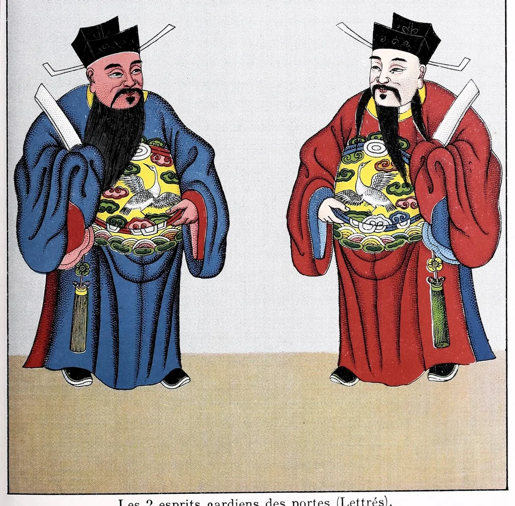 An illustration from Recherches sur les superstitions en Chine, 1911, leaf 203