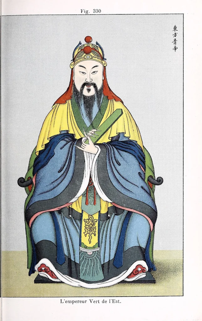An illustration from Recherches sur les superstitions en Chine, 1911, leaf 123