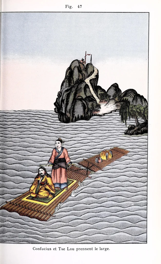 An illustration from Recherches sur les superstitions en Chine, 1911, leaf 175