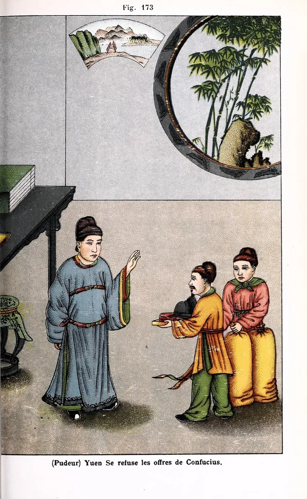 An illustration from Recherches sur les superstitions en Chine, 1911, leaf 357