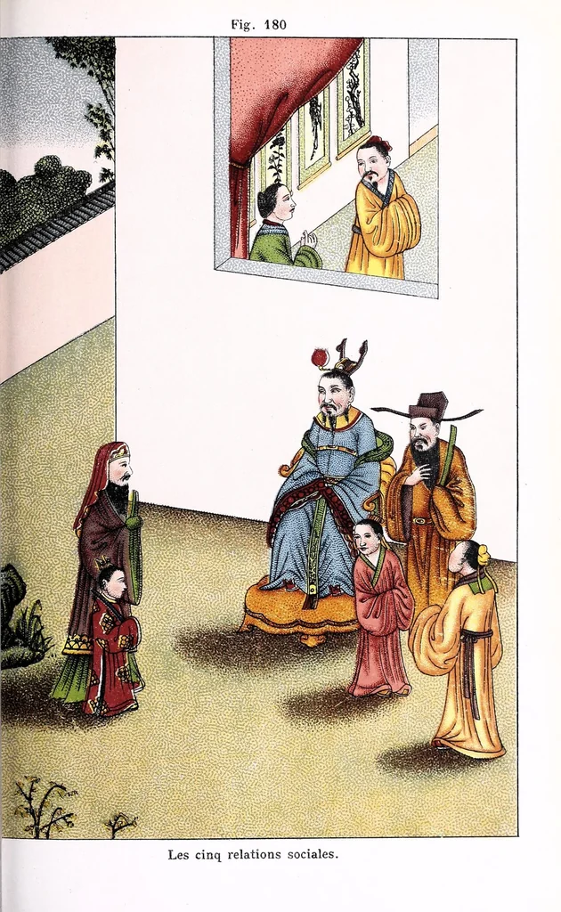 An illustration from Recherches sur les superstitions en Chine, 1911, leaf 379