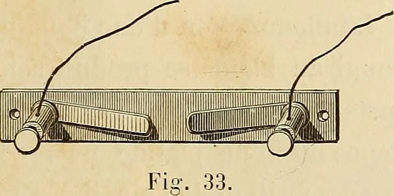 An illustration from Recherches sur l'électricité, 1883, leaf 134