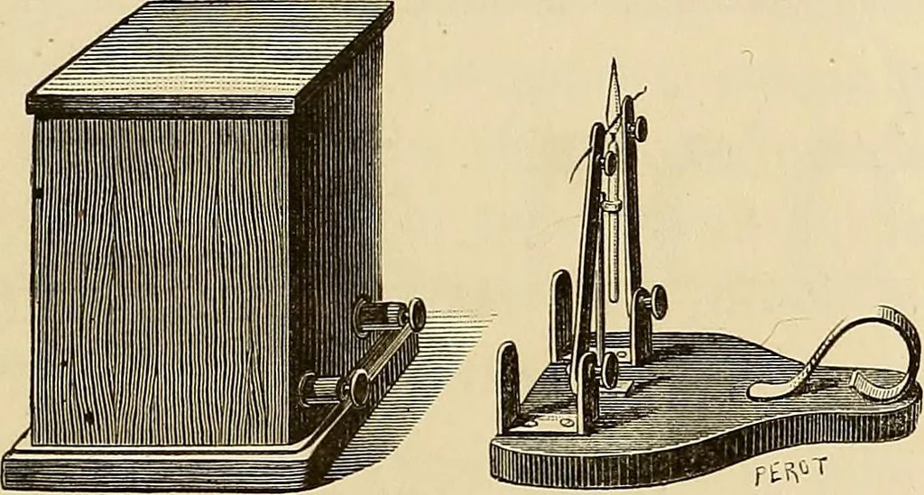 An illustration from Recherches sur l'électricité, 1883, leaf 136