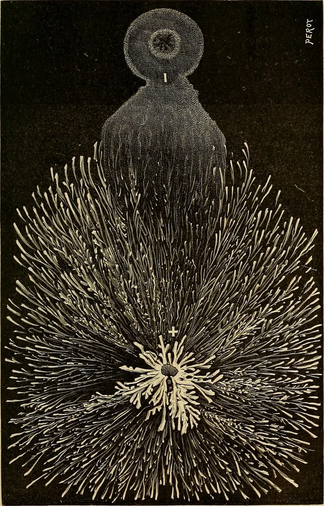 An illustration from Recherches sur l'électricité, 1883, leaf 288