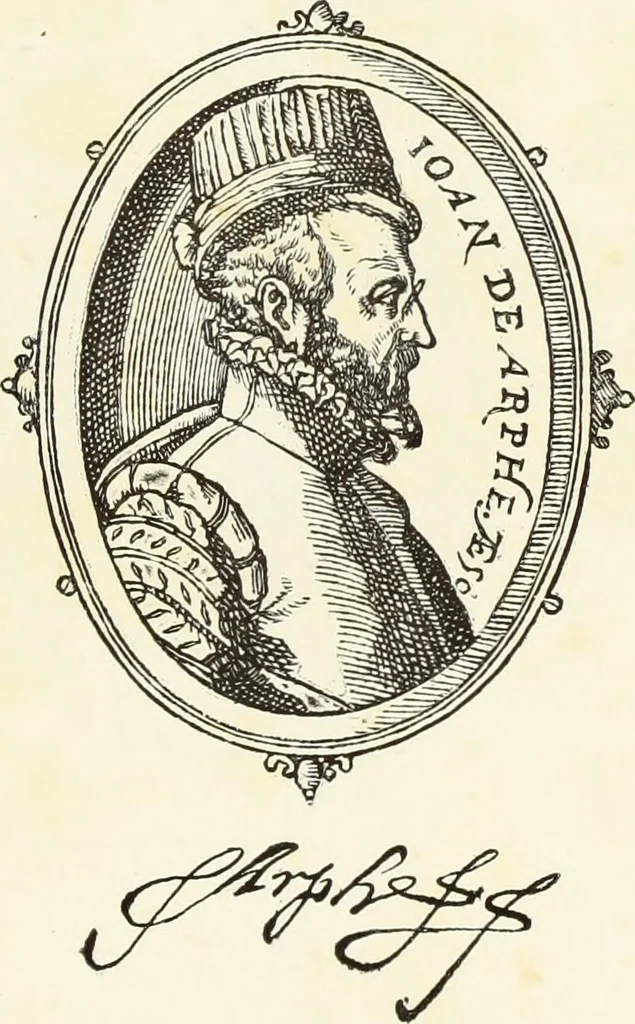 An illustration from Recherches sur l'orfèvrerie en Espagne au moyen âge et à la renaissance; documents inédits tirés des archives espagnoles, 1879, leaf 10