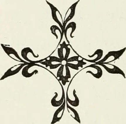 An illustration from Recherches sur l'orfèvrerie en Espagne au moyen âge et à la renaissance; documents inédits tirés des archives espagnoles, 1879, leaf 175