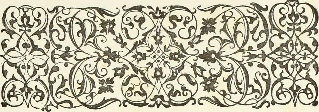 An illustration from Recherches sur l'orfèvrerie en Espagne au moyen âge et à la renaissance; documents inédits tirés des archives espagnoles, 1879, leaf 18
