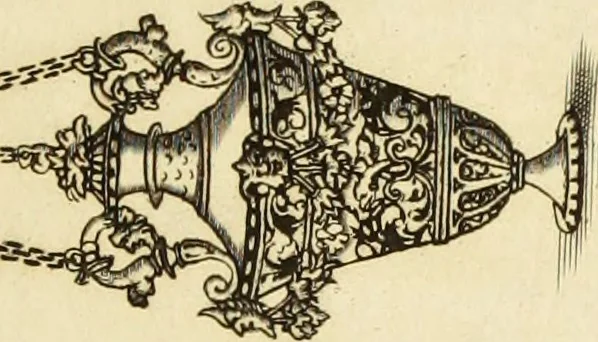 An illustration from Recherches sur l'orfèvrerie en Espagne au moyen âge et à la renaissance; documents inédits tirés des archives espagnoles, 1879, leaf 246