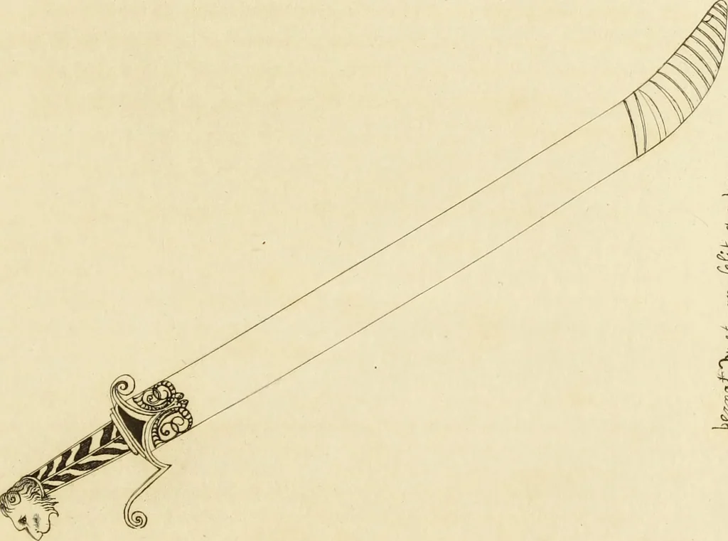 An illustration from Recherches sur l'orfèvrerie en Espagne au moyen âge et à la renaissance; documents inédits tirés des archives espagnoles, 1879, leaf 246