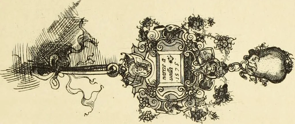 An illustration from Recherches sur l'orfèvrerie en Espagne au moyen âge et à la renaissance; documents inédits tirés des archives espagnoles, 1879, leaf 266