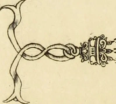 An illustration from Recherches sur l'orfèvrerie en Espagne au moyen âge et à la renaissance; documents inédits tirés des archives espagnoles, 1879, leaf 266
