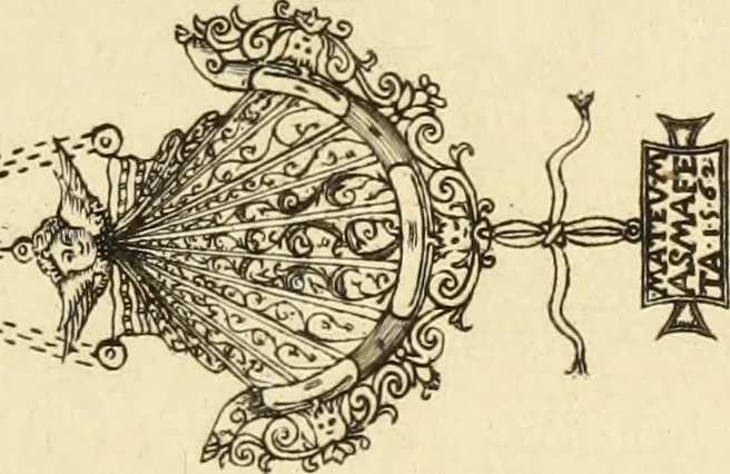 An illustration from Recherches sur l'orfèvrerie en Espagne au moyen âge et à la renaissance; documents inédits tirés des archives espagnoles, 1879, leaf 266