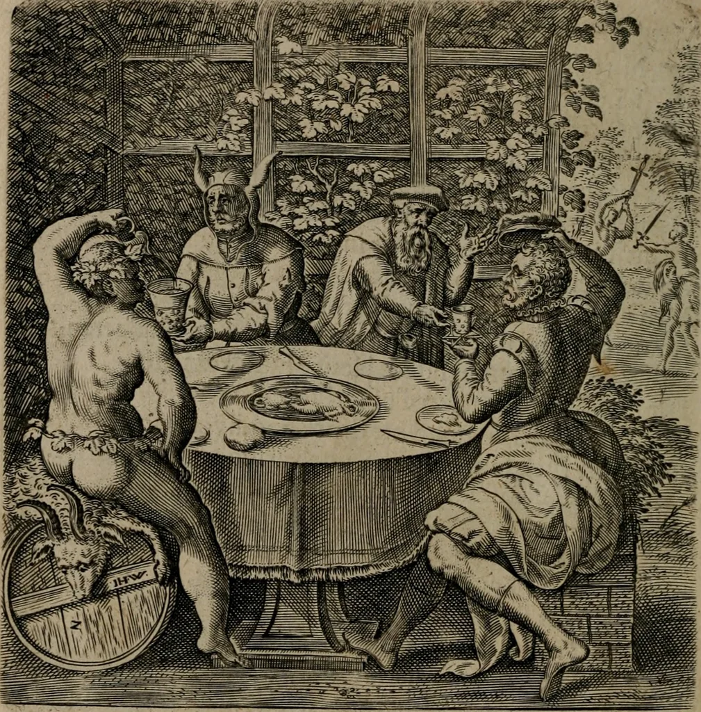 An illustration from Recht ghebruyck ende misbruyck van tydlicke have, 1620, leaf 11