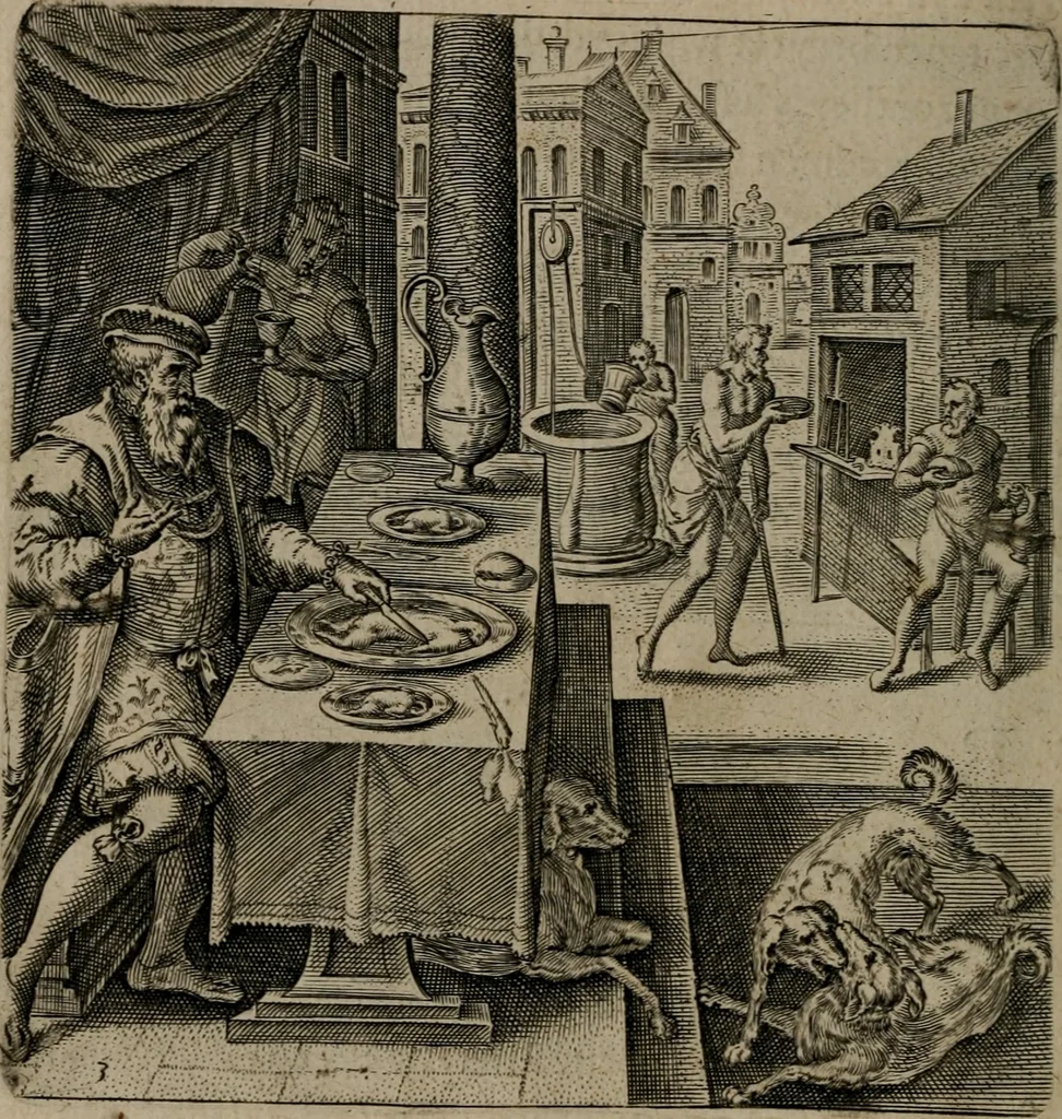 An illustration from Recht ghebruyck ende misbruyck van tydlicke have, 1620, leaf 13