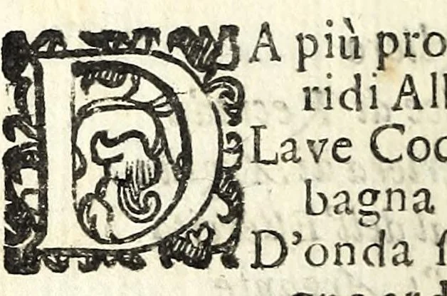 An illustration from Recinda : tragedia, 1609, leaf 12