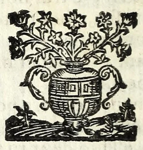 An illustration from Recinda : tragedia, 1609, leaf 14