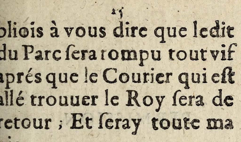 An illustration from Recit veritable de l'entreprise que les Anglois auoient sur la ville & citadelle de Calais, par l'entremise d'vn nommé du Parc. Descouuerte par le vicomte de Fruze estranger, à Monsieur de Valence, gouuerneur de ladite ville & citadelle. Auec la prise de deux barques angloises, où dans l'vne s'est trouuée la femme d'vn pilote d'vne des remberges saisie d'vne lettre., 1628, leaf 15