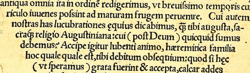 An illustration from Recognitio, summularum reuerendi Patris Illdephonsi a Vera Cruce Augustiniani ., 1554, leaf 10