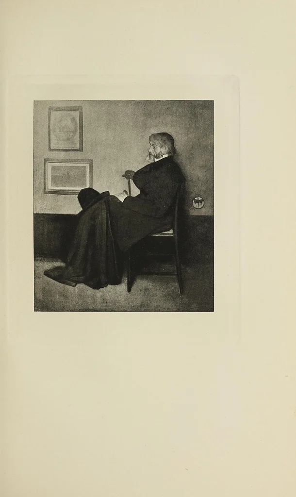 An illustration from Recollections and impressions of James A. McNeill Whistler, 1904, leaf 157