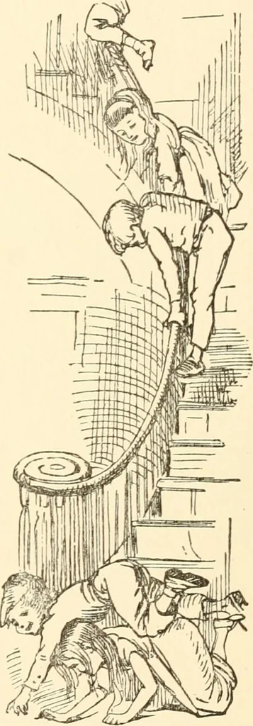 An illustration from Recollections of Auton House, 1909, leaf 48