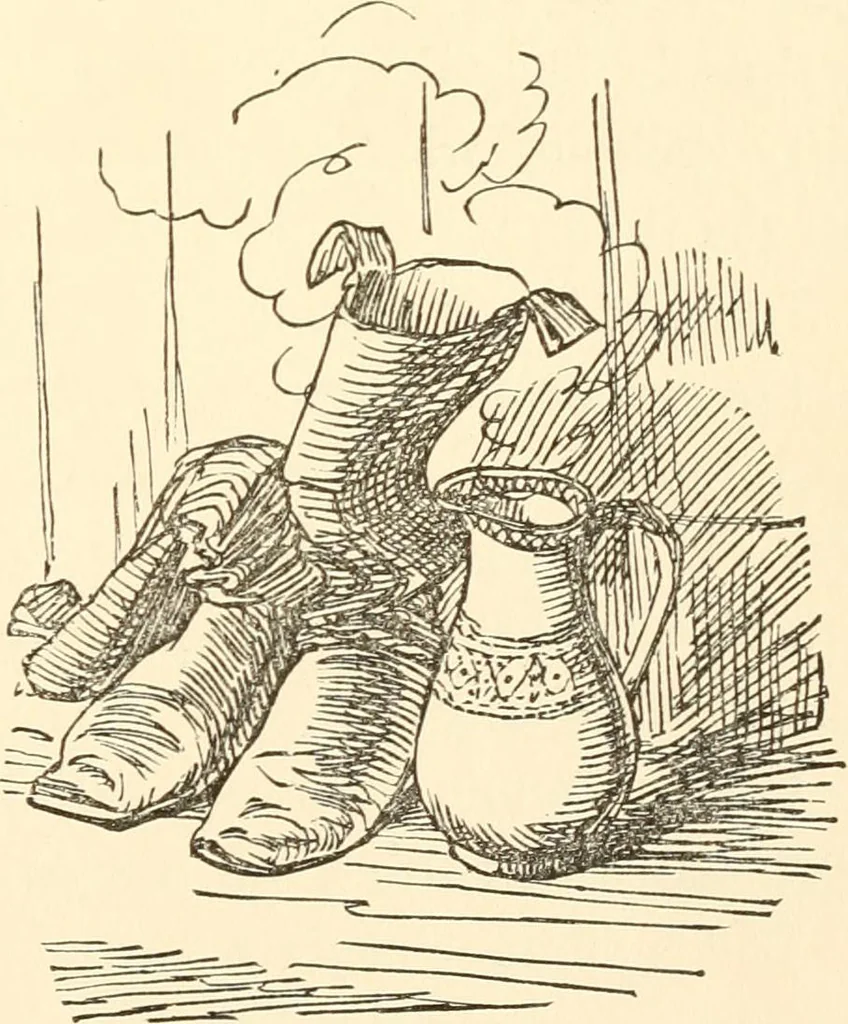 An illustration from Recollections of Auton House, 1909, leaf 54