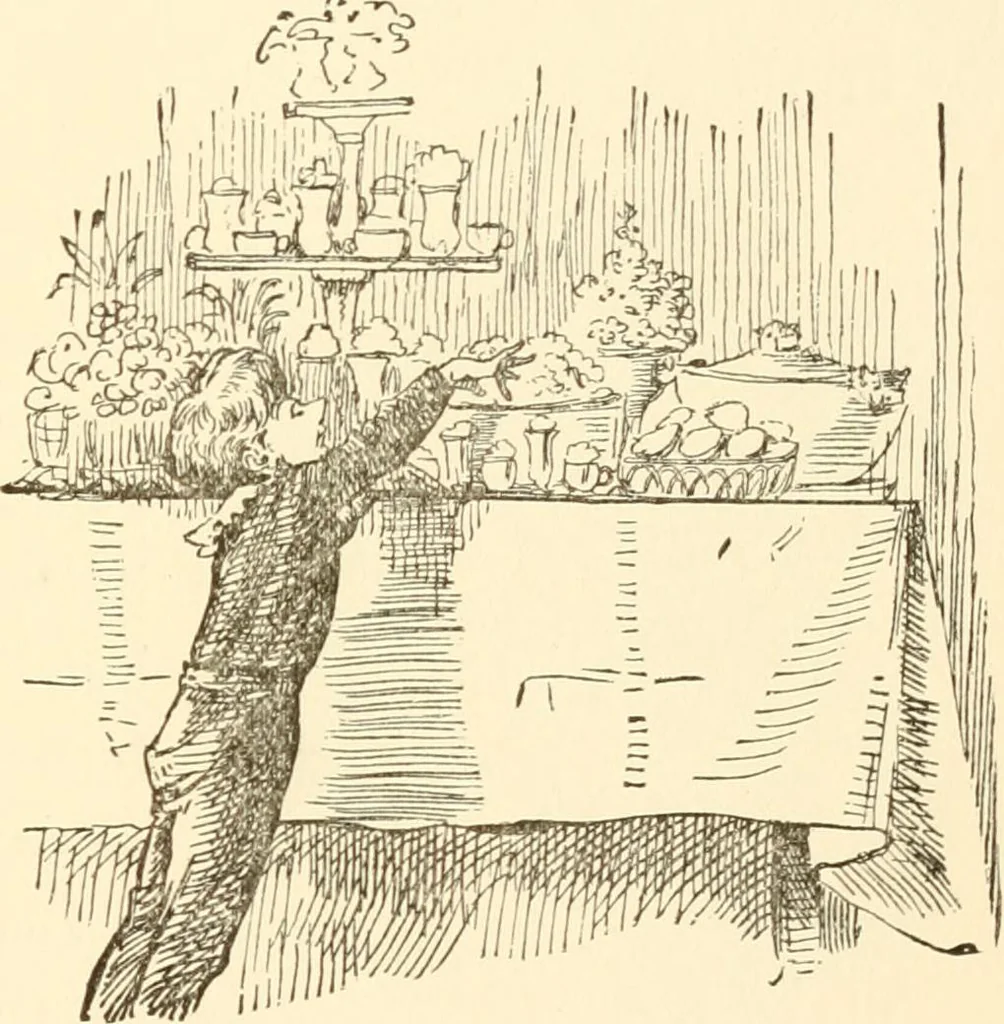 An illustration from Recollections of Auton House, 1909, leaf 60