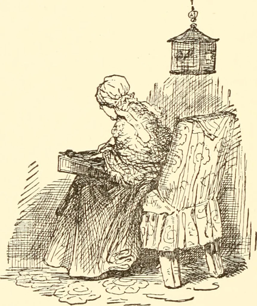 An illustration from Recollections of Auton House, 1909, leaf 77