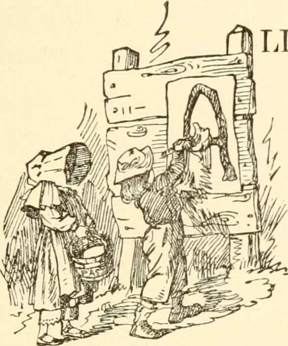 An illustration from Recollections of Auton House, 1909, leaf 78