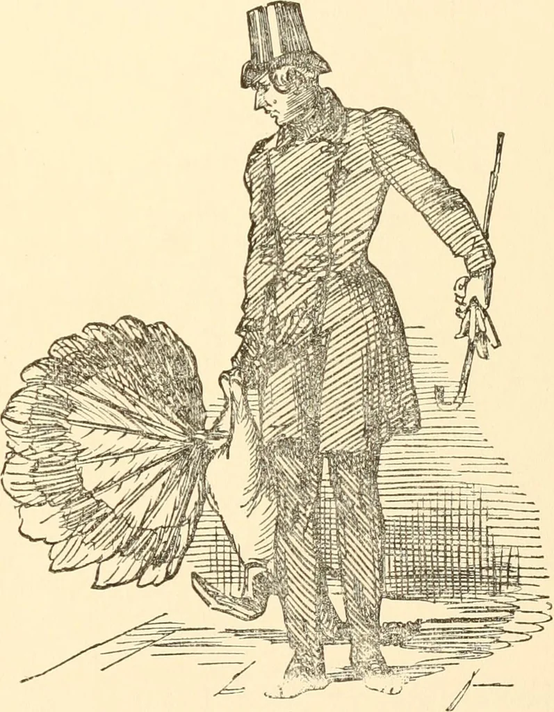 An illustration from Recollections of Auton House, 1909, leaf 96