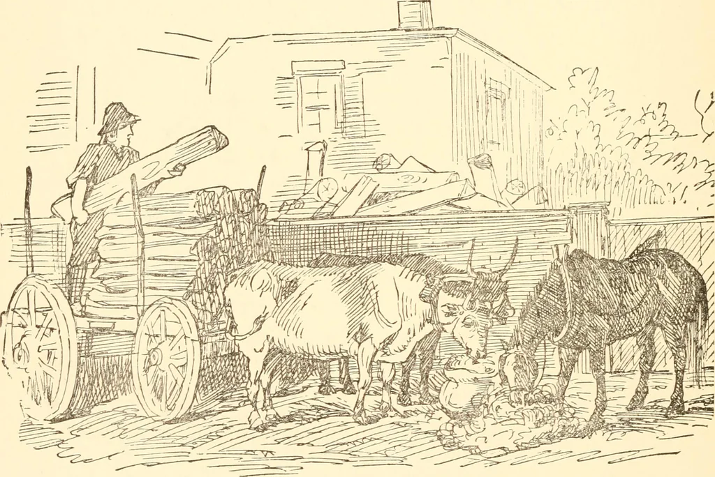 An illustration from Recollections of Auton House, 1909, leaf 97