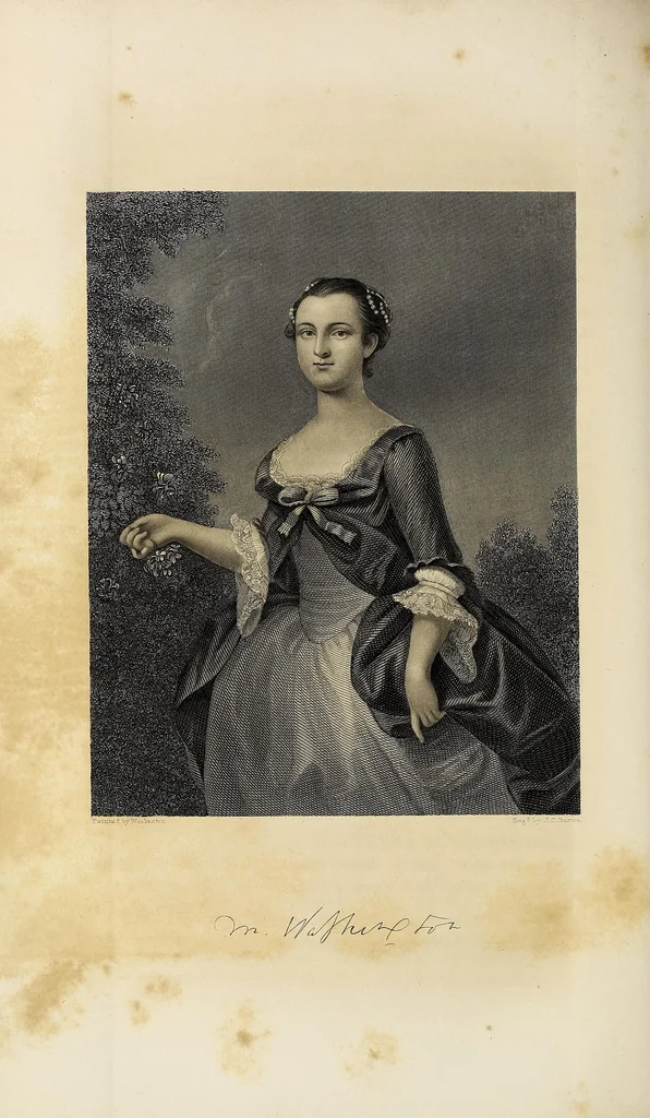 An illustration from Recollections and private memoirs of Washington, 1860, leaf 518