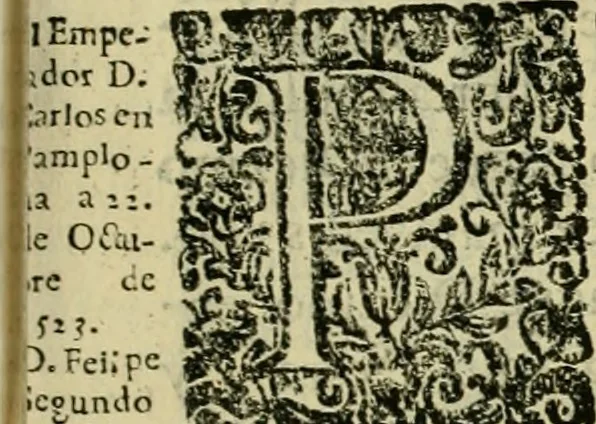An illustration from Recopilacion de leyes de los reynos de las Indias : mandadas imprimir, y publicar por la magestad catolica del rey don Carlos II, nuestro señor : va dividida en quatro tomos, con el indice general, y al principio de cada tomo el indice especial de los titulos, que contiene, 1681, leaf 182