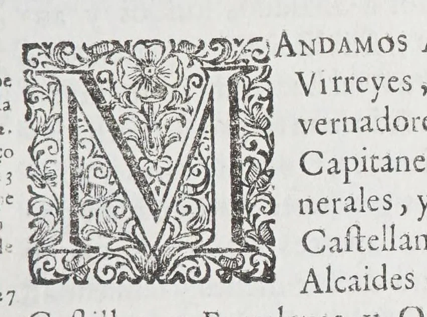 An illustration from Recopilacion de leyes de los reynos de las Indias. : Mandadas imprimir, y publicar por la Magestad Catolica del rey don Carlos II, nuestro señor. Va dividida en quatro tomos, con el indice general, y al principio de cada tomo el indice especial de los titulos, que contiene, 1681, leaf 113