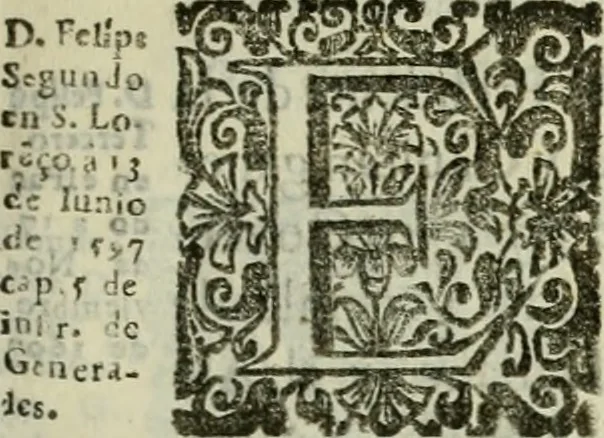 An illustration from Recopilacion de leyes de los reynos de las Indias : mandadas imprimir, y publicar por la magestad catolica del rey don Carlos II, nuestro señor : va dividida en quatro tomos, con el indice general, y al principio de cada tomo el indice especial de los titulos, que contiene, 1681, leaf 116